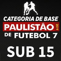 CAMPEONATO PAULISTA - SUB 15 - 2019